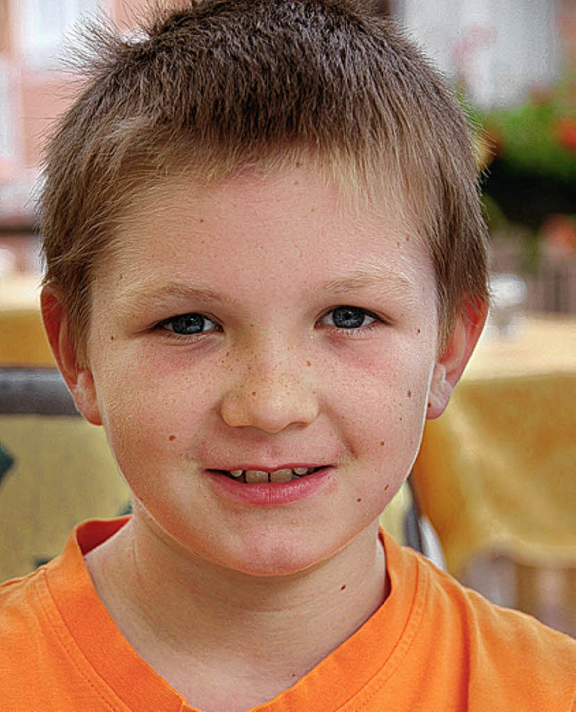 Jan-<b>Dominik Baltes</b> (8 Jahre) Badenweiler: Mein erster Schultag war vor drei <b>...</b> - 5105516