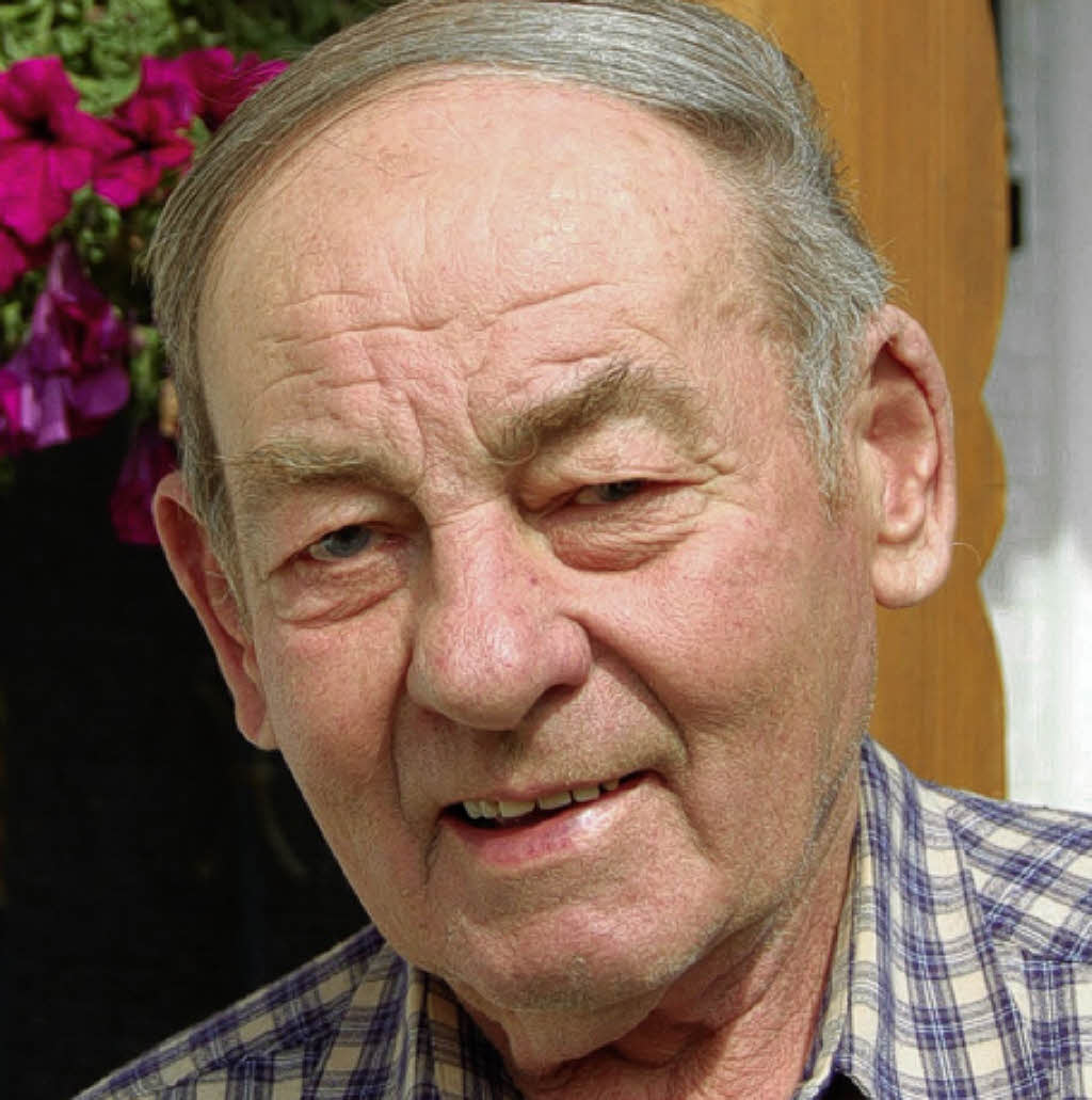 <b>Erich Philipp</b> feiert heute seinen 75. Geburtstag. Foto: PAUL BERGER - 5502058