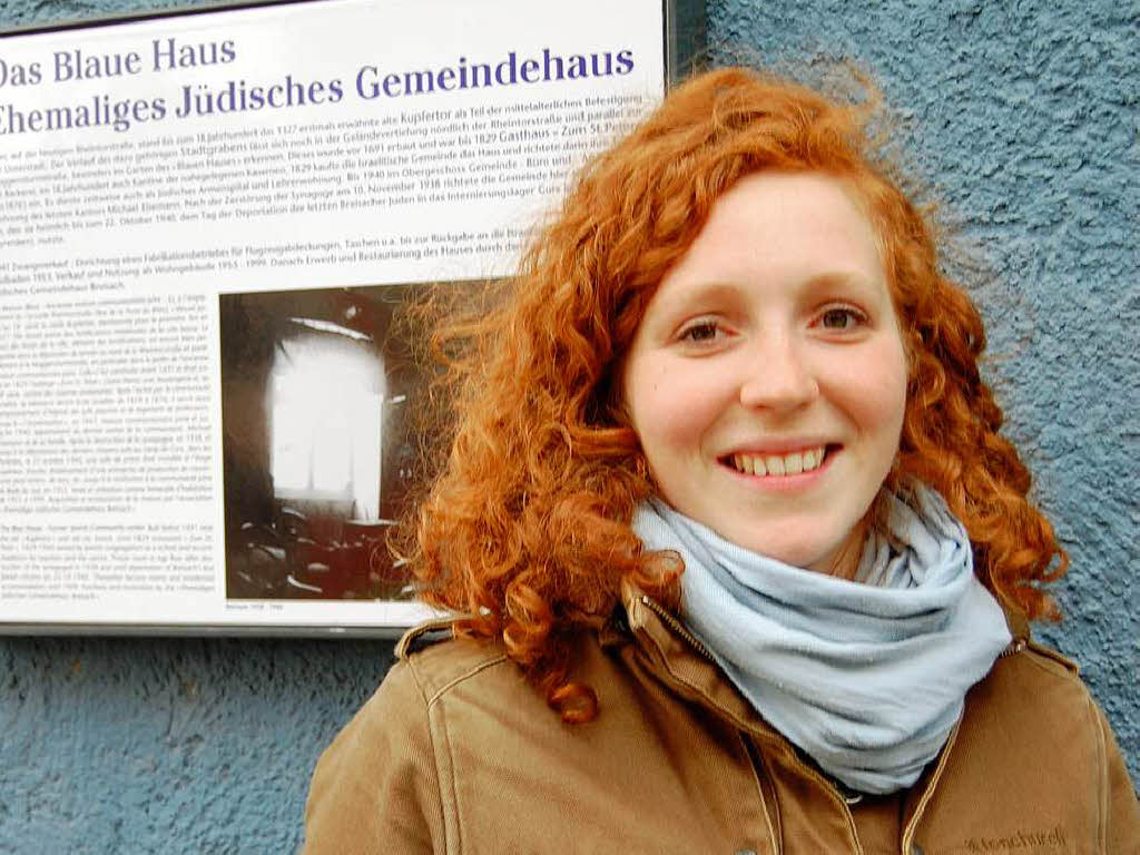Breisach: <b>Anna Nedlin</b> hospitierte in Breisach: Forschungsprojekt auf dem ... - 5907868