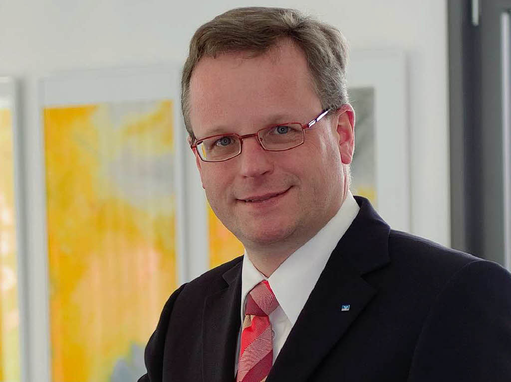Klaus-Dieter Ritz von der Volksbank Hochrhein Foto: volksbank