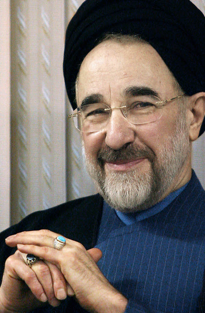 Will wieder Präsident werden: <b>Mohammad Khatami</b> Foto: AFP - 12063850