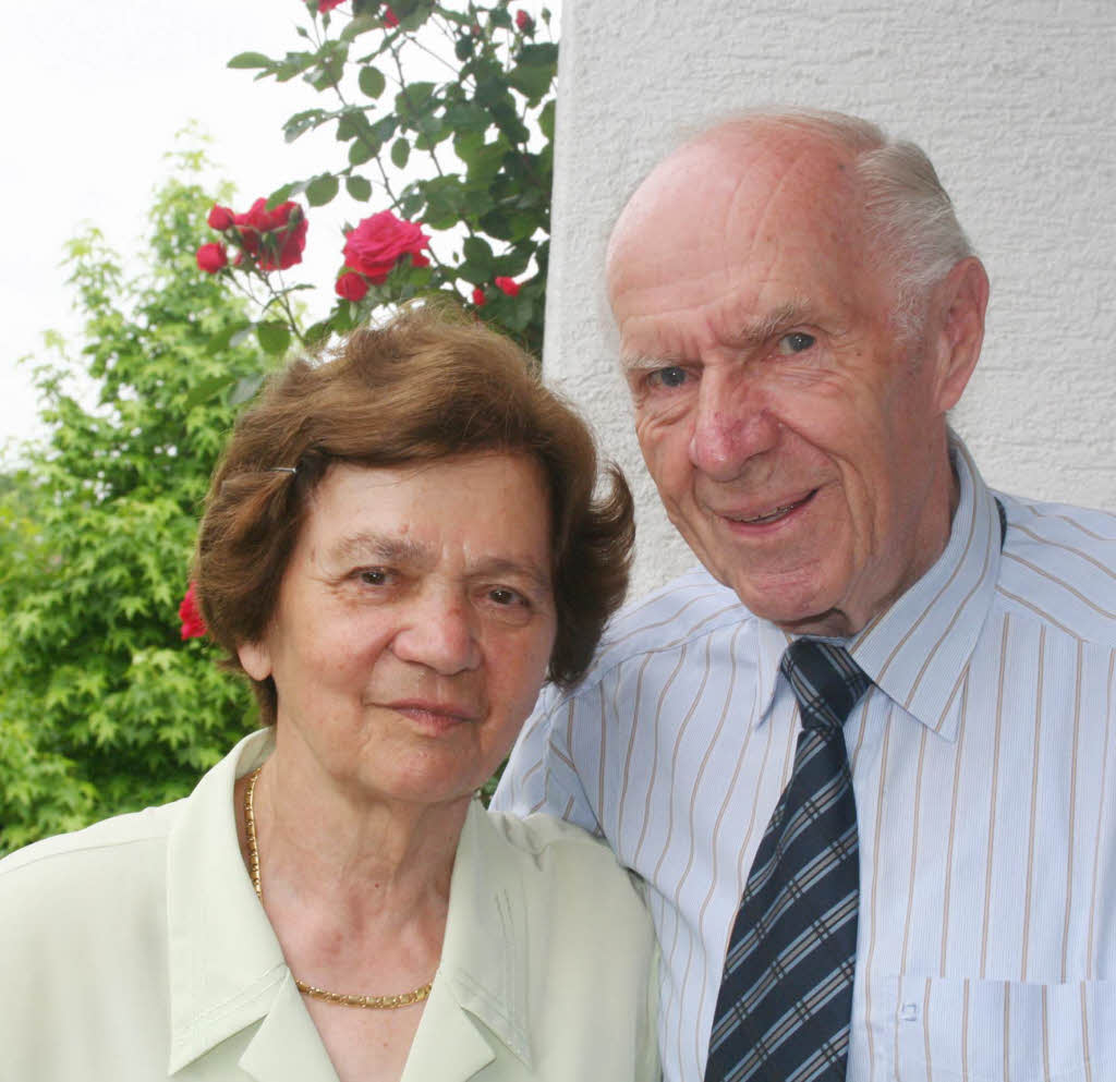 Seit 50 Jahren verheiratet: Gertrud und Franz Kastner Foto: Ulrike Hiller