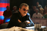 Mit Burt Reynolds am Spieltisch Mit Burt Reynolds am Spieltisch