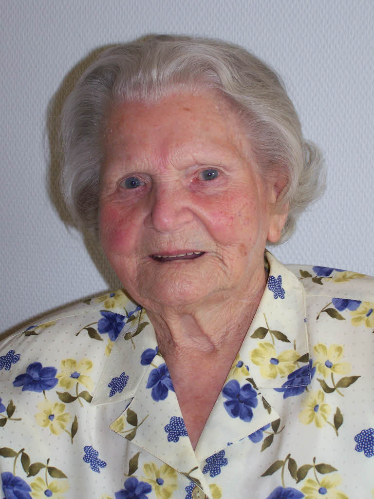 Frieda Meier 95 Jahre alt