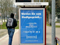 Wegen der Finanzkrise bleiben viele Werbeflächen leer Wegen der Finanzkrise bleiben viele Werbeflächen leer