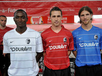 Fotos: Vorstellung der neuen SC Freiburg -Trikots Fotos: Vorstellung der neuen SC Freiburg -Trikots