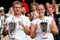 Anna-Lena Grönefeld gewinnt Mixed-Titel in Wimbledon Anna-Lena Grönefeld gewinnt Mixed-Titel in Wimbledon