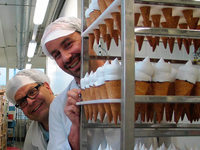Bei Gasparini entsteht Eis in Handarbeit Bei Gasparini entsteht Eis in Handarbeit
