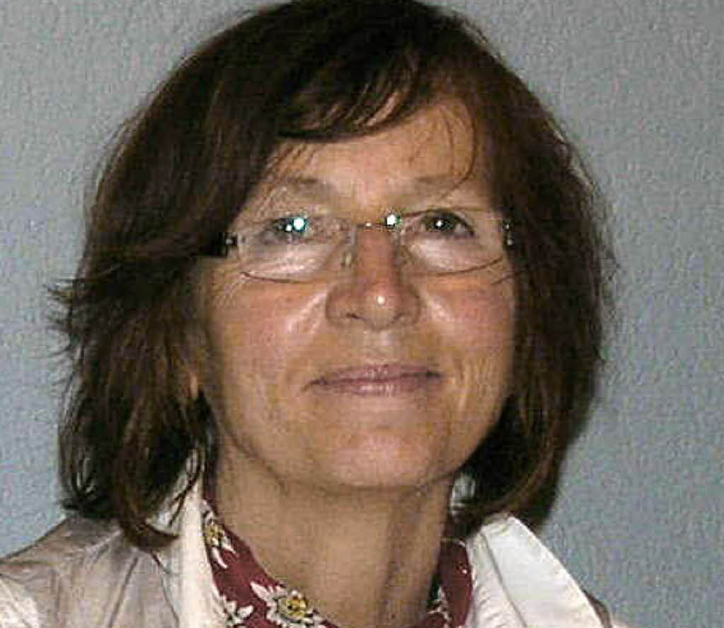 Helga Wildner, die Schöpferin des ersten gemalten Gerbert-Mutter-Porträts.