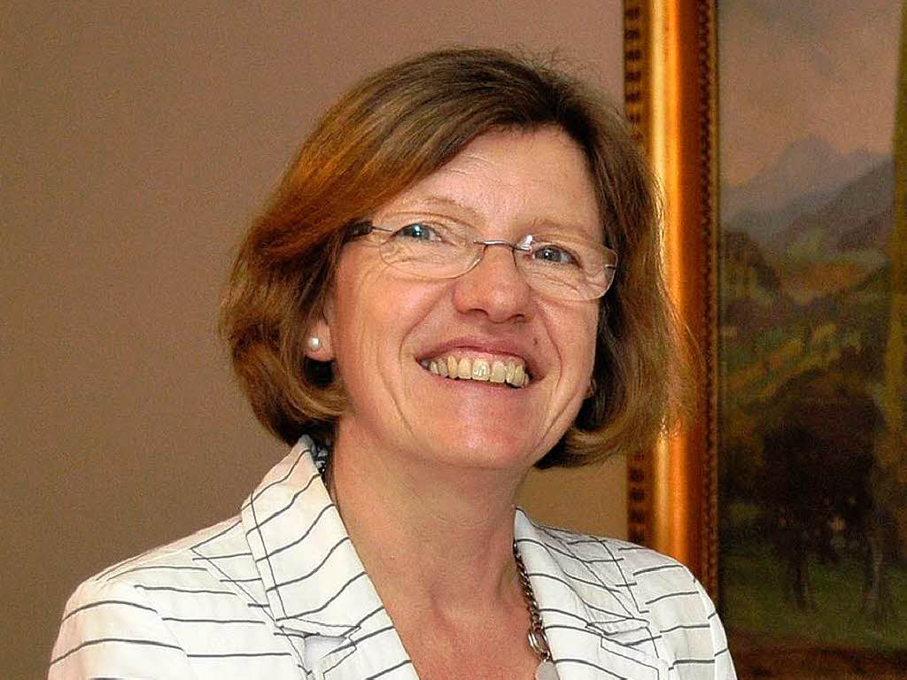 Die Freiburger Schulbürgermeisterin <b>Gerda Stuchlik</b> (Grüne). - 22868678