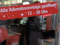 Verfassungsgericht stoppt Shopping an Adventssonntagen Verfassungsgericht stoppt Shopping an Adventssonntagen