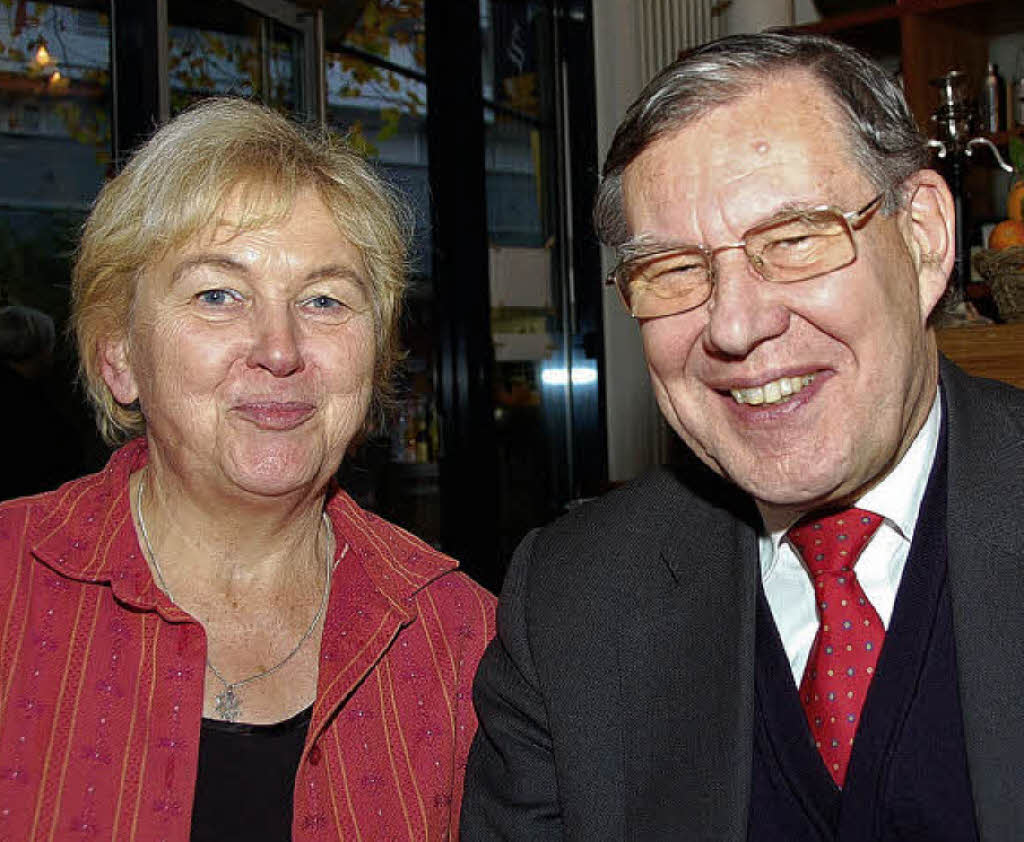 Karin und Karl-Christoph Epting feiern am vierten Advent in Haltingen ihr ...