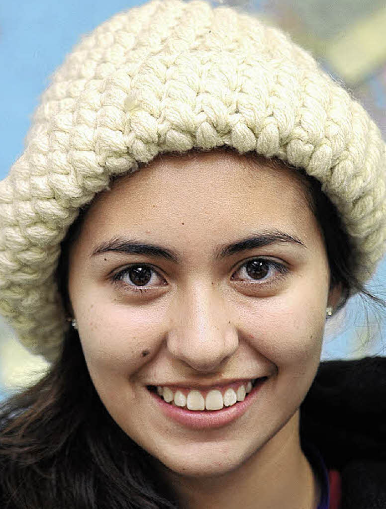 Karen Martinez, 16, Bolivien:„Ich mag Deutschland. Und vor allem den Schnee.