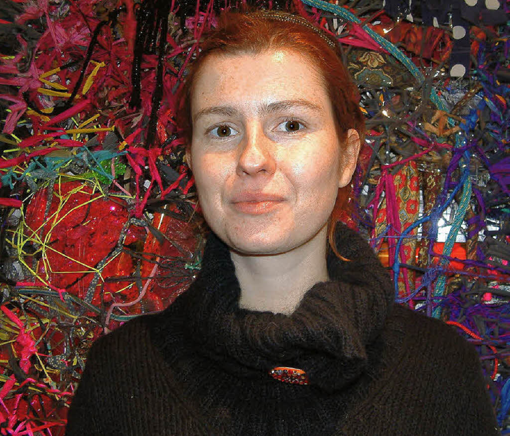 Die junge polnische Künstlerin Ania Dziezewska war einige Tage als ...