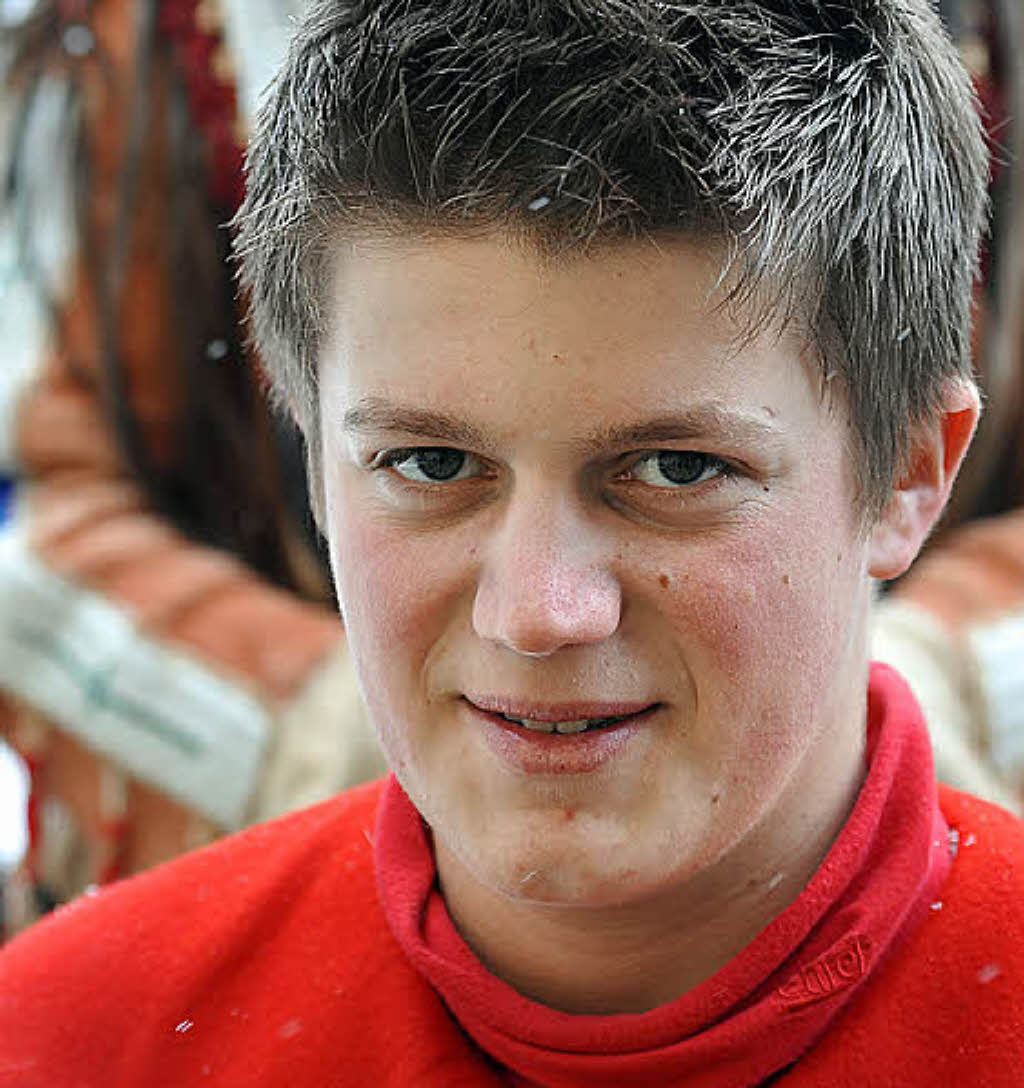 Max Häringer (16), Wühlmäuse: 2010 ist meine vierte Fasnet.