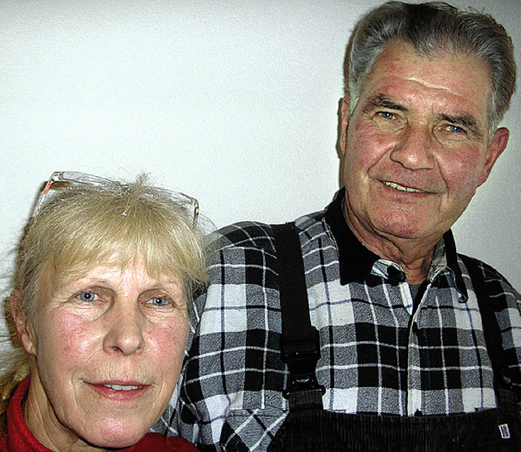 Irmgard und Otto Meier haben heute Geburtstag. Foto: Christiane Sahli