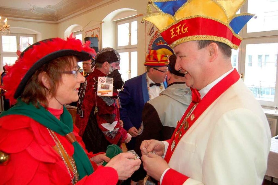 Zunftmeisterempfang im Alten Rathaus (Foto: Christian Ringwald) Zunftmeisterempfang im Alten Rathaus (Foto: Christian Ringwald)