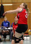 Euphorie am Volleyballnetz Euphorie am Volleyballnetz