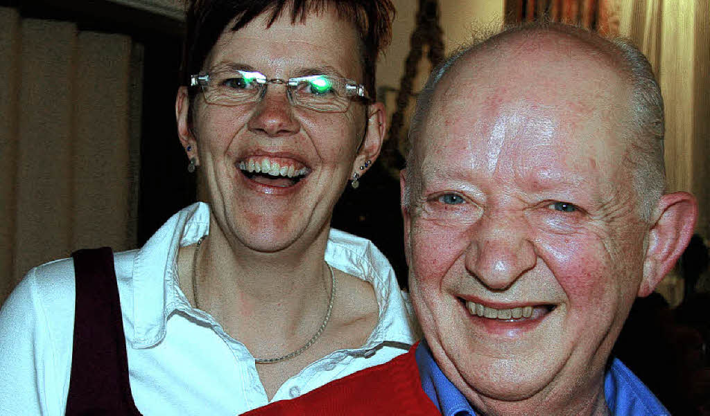 Katja Weisser und Herbert Egner spielen seit 25 und 50 Jahren in der ...
