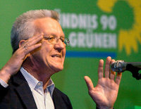 Kretschmann führt Grüne in die Wahl Kretschmann führt Grüne in die Wahl
