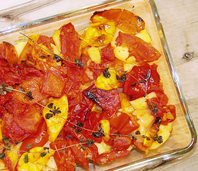 Paprika mit Pep: Peperonata Paprika mit Pep: Peperonata