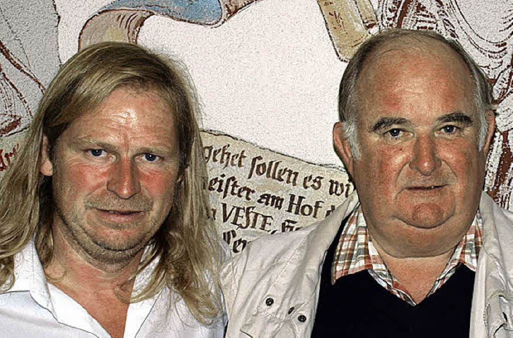Volker Scheurer (links) verlässt den Ortschaftsrat, Hans Reinacher rückt ...