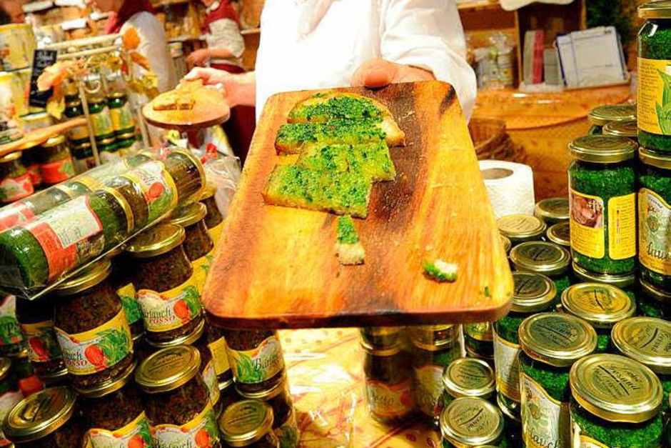 Pesto aus Rucola (Foto: Rita Eggstein) Pesto aus Rucola (Foto: Rita Eggstein)