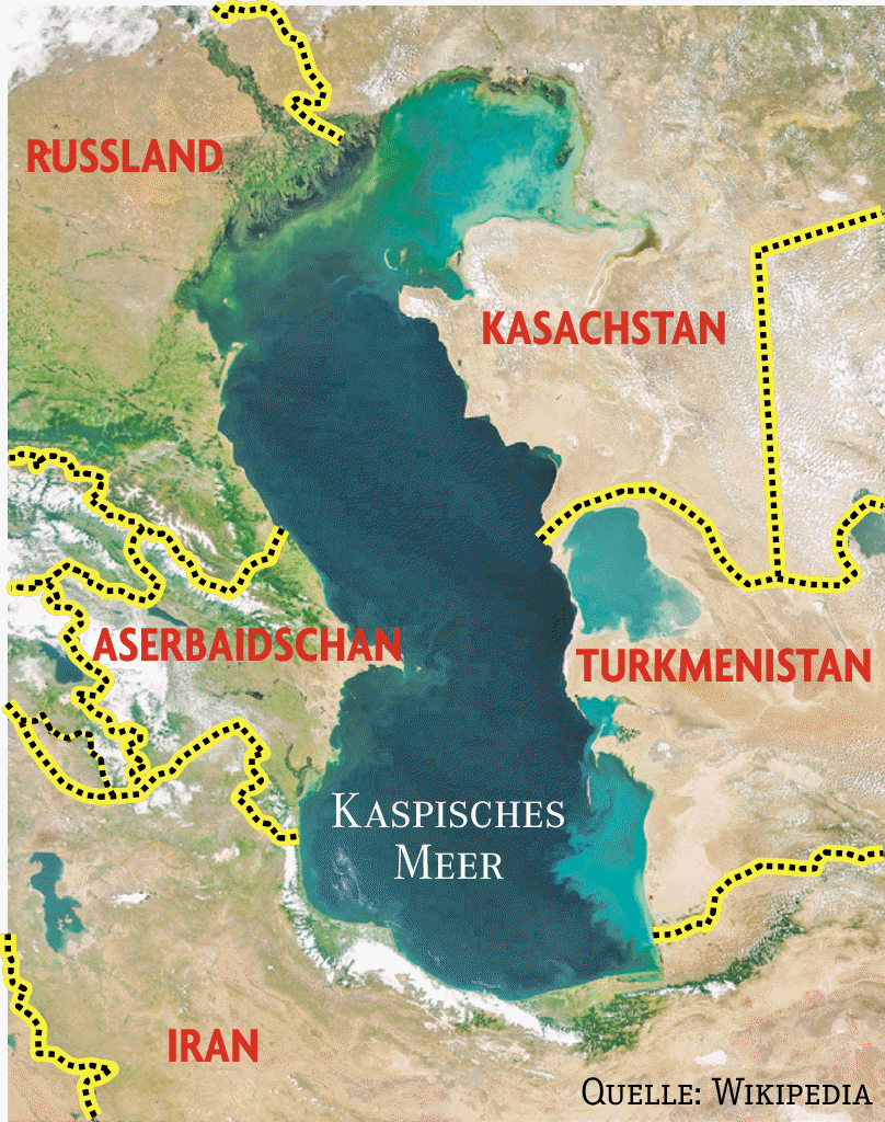 Streit um das Kaspische Meer behindert EU-Pläne - Ausland - Badische