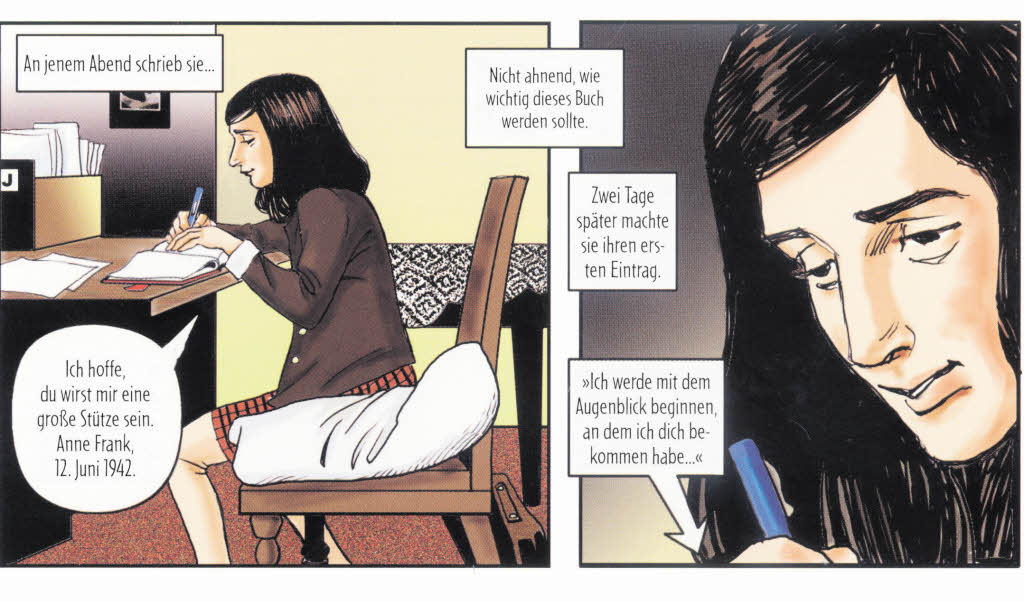 <b>Anne Franks</b> Leben als Comic - 39828924
