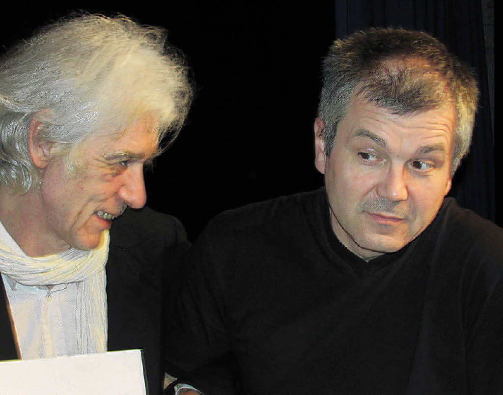 Theater: Fast Faust Mit Dietmar Berron-Brena und Daniel Leers Foto: promo. "