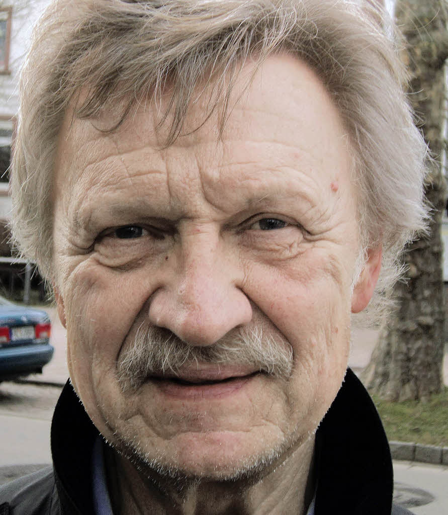 Hans-Joachim Slotta, 68 Jahre, Rentner:„Der Valentinstag ist doch der Tag ...