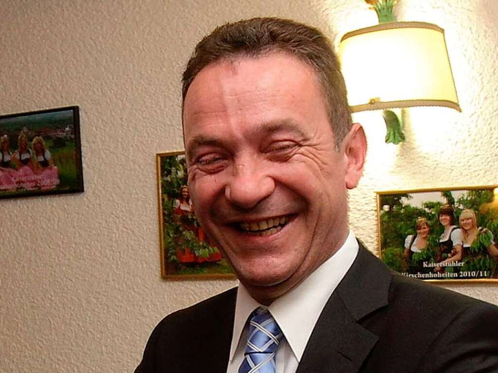 <b>Marcel Schwehr</b> freut sich bei der CDU-Wahlparty, dass er wieder das <b>...</b> - 43344547