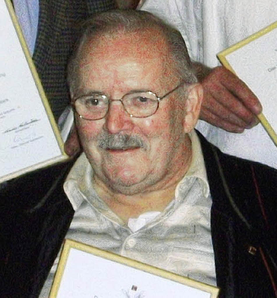 <b>Kurt Schüle</b> ist tot. Foto: BZ - 43496918