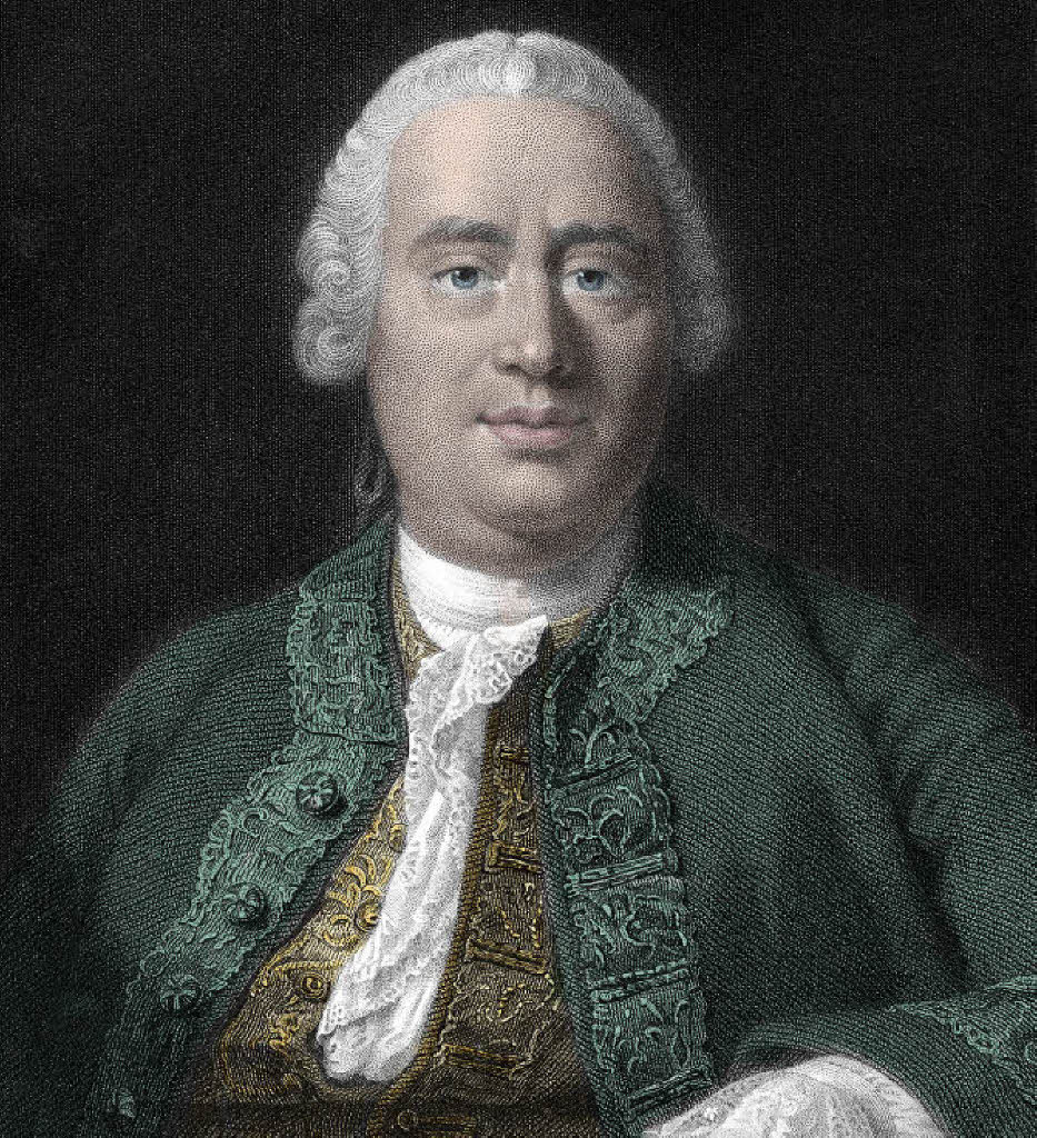 „L'Art de vivre“ : David Hume nach einem Porträt von Allan Ramsay Foto: ...