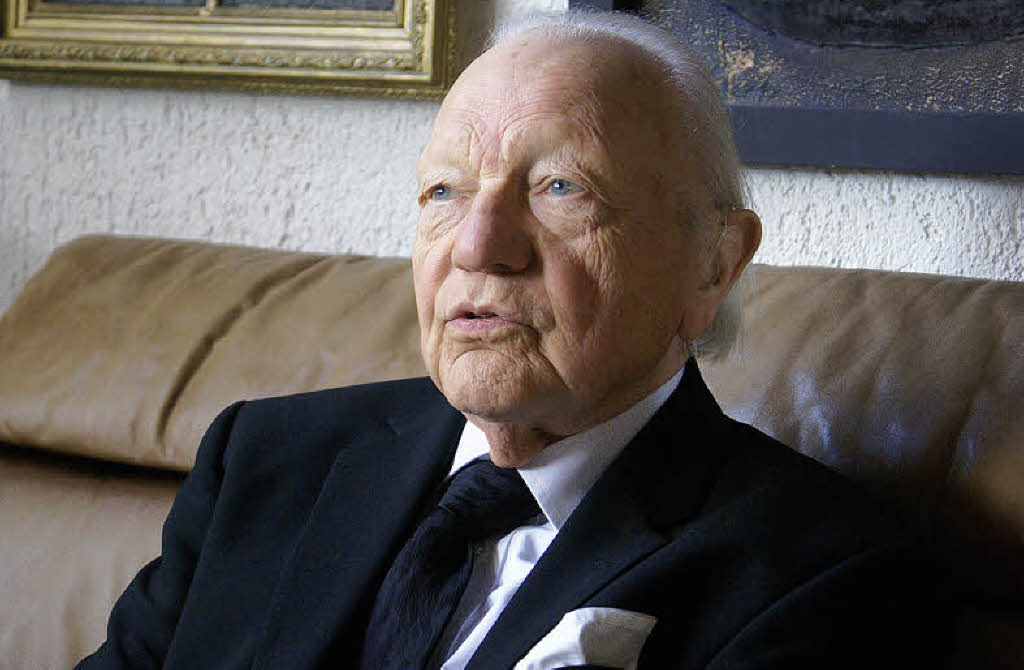 Pfarrer Paul Gräb feiert heute den 90. Geburtstag. Foto: Werner Probst