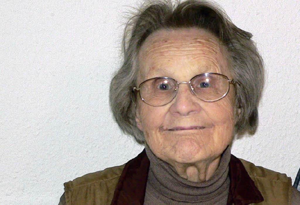 Rosa Lauppe wird heute 90 Jahre alt. Foto: Georg Diehl