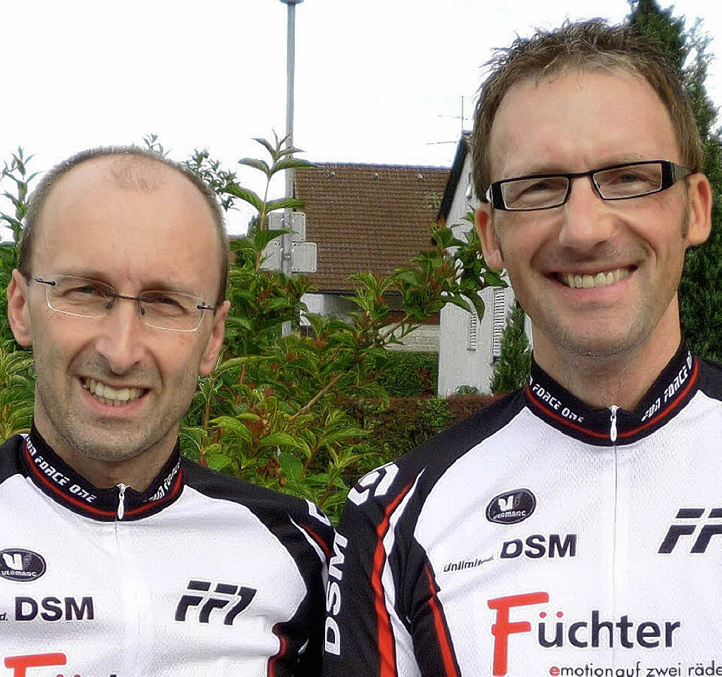 Noch lachen sie: Rainer Soder (links) und Jürgen Wick Foto: Privat