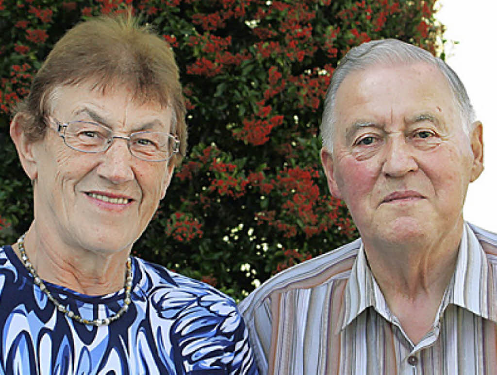 Alfred und Annemarie Bruder aus Unadingen. Foto: Christa Maier