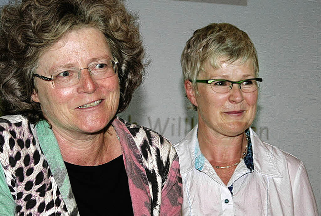 Die Rechtsanwältin <b>Barbara Schüller</b> (links) und Finanzmaklerin Karin Viesel ... - 50333420
