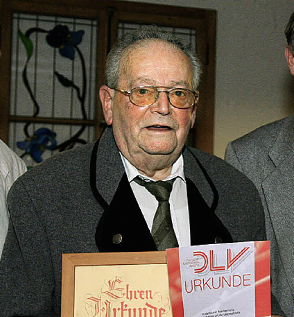 Werner Letz erhielt vom LVE eine besondere Ehrung. Foto: DEcoux-Kone