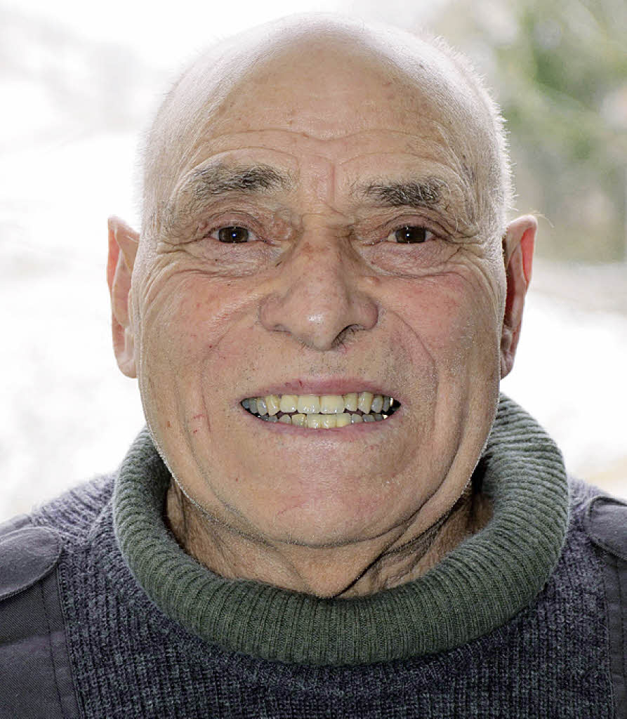 Salvatore Francesco Canu, Freiamt, wird am heutigen Donnerstag 80 Jahre alt.