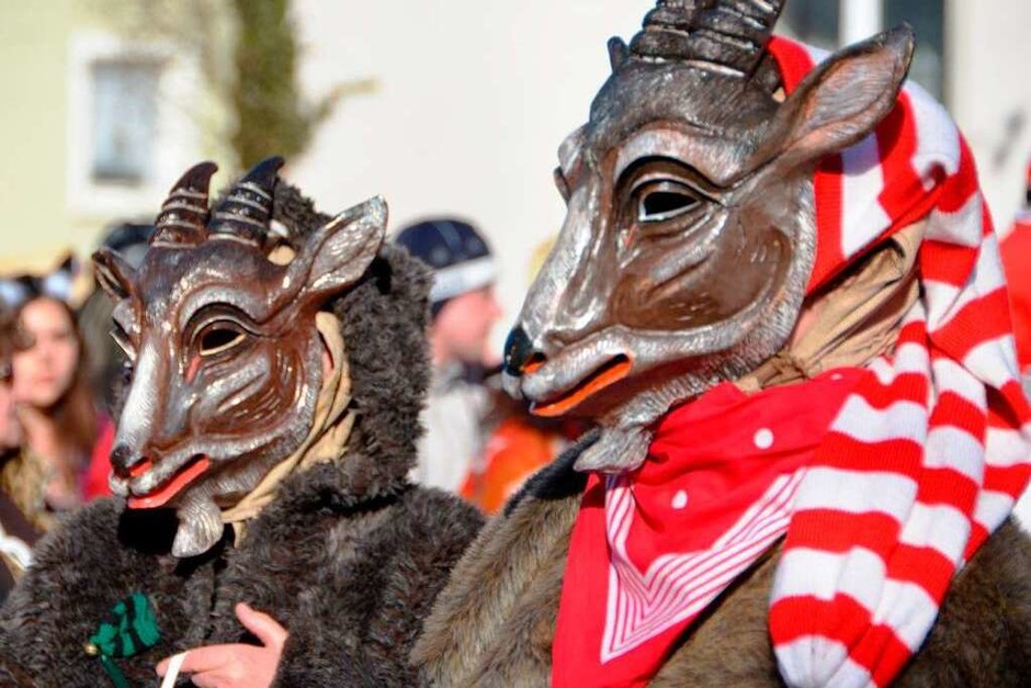 Bunter närrisches Treiben herrschte am Fasnetdienstag beim Umzug in Ewattingen. (Foto: Juliane Kühnemund) Bunter närrisches Treiben herrschte am Fasnetdienstag beim Umzug in Ewattingen. (Foto: Juliane Kühnemund)