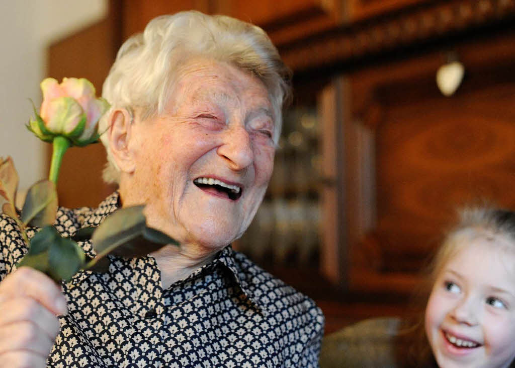 Franziska Rau ist mit 110 die älteste Frau im Südwesten
