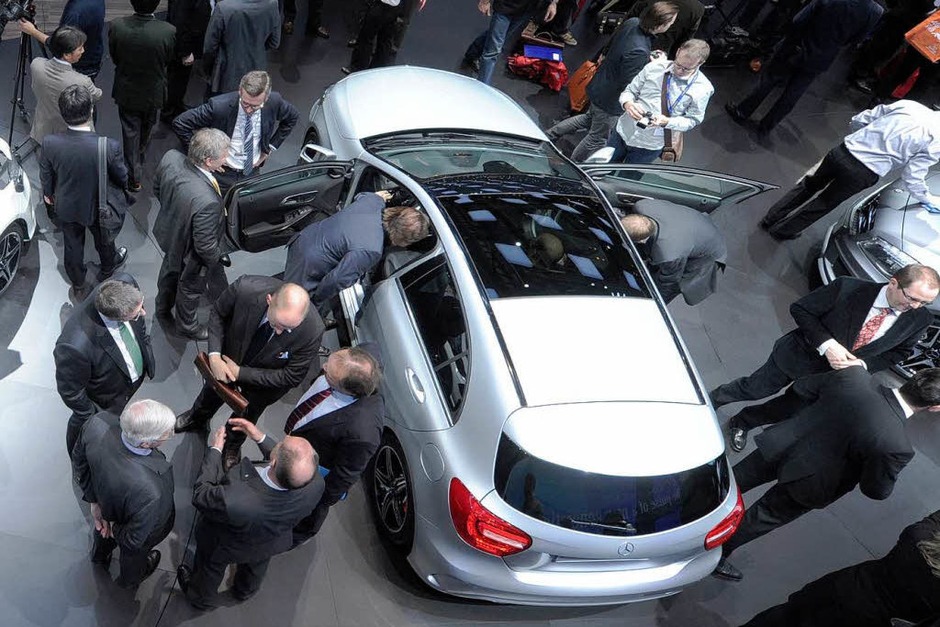 Die neue Mercedes-Benz A-Klasse. (Foto: dpa) Die neue Mercedes-Benz A-Klasse. (Foto: dpa)