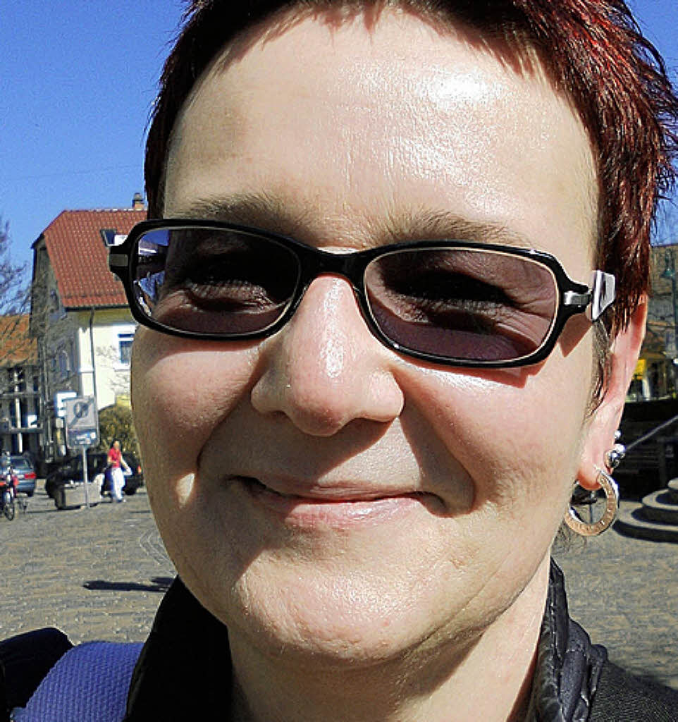 Marion Knopp, 49, aus Todtnau: „Es ist lange her, dass ich in den April ...