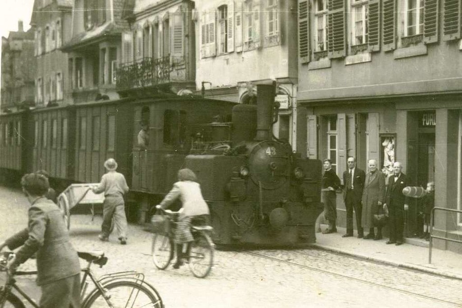 Historische Aufnahmen des Lahrer Bähnli. (Foto: privat) Historische Aufnahmen des Lahrer Bähnli. (Foto: privat)
