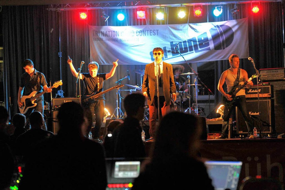 Sehr melodisch: die Band Lucians aus Frankreich (Foto: Volker M?nch) Sehr melodisch: die Band Lucians aus Frankreich (Foto: Volker M?nch)
