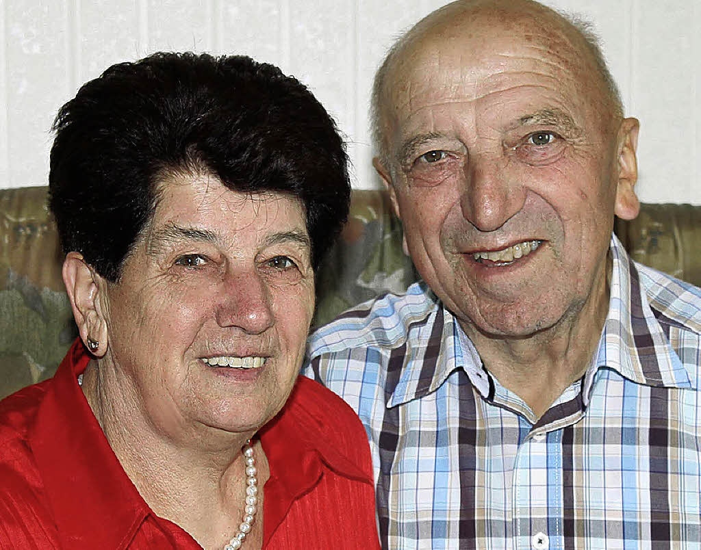 Seit 50 Jahren verheiratet: Hildegard und Wilhelm Schaub Foto: Hiller
