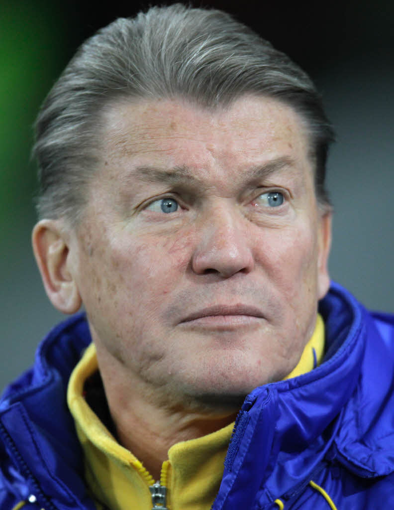 Ein Mann mit klaren Thesen: Oleg Blochin, Trainer der Ukraine Foto: dapd. &quot; - 60347678