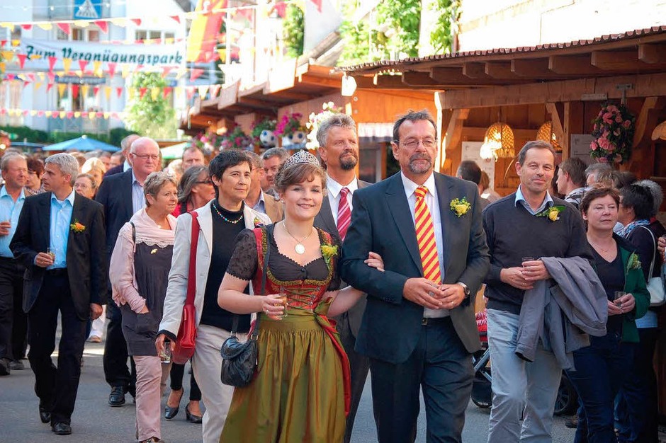 Impressionen von der Eröffnung der Ihringer Weintage (Foto: Kai Kricheldorff) Impressionen von der Eröffnung der Ihringer Weintage (Foto: Kai Kricheldorff)
